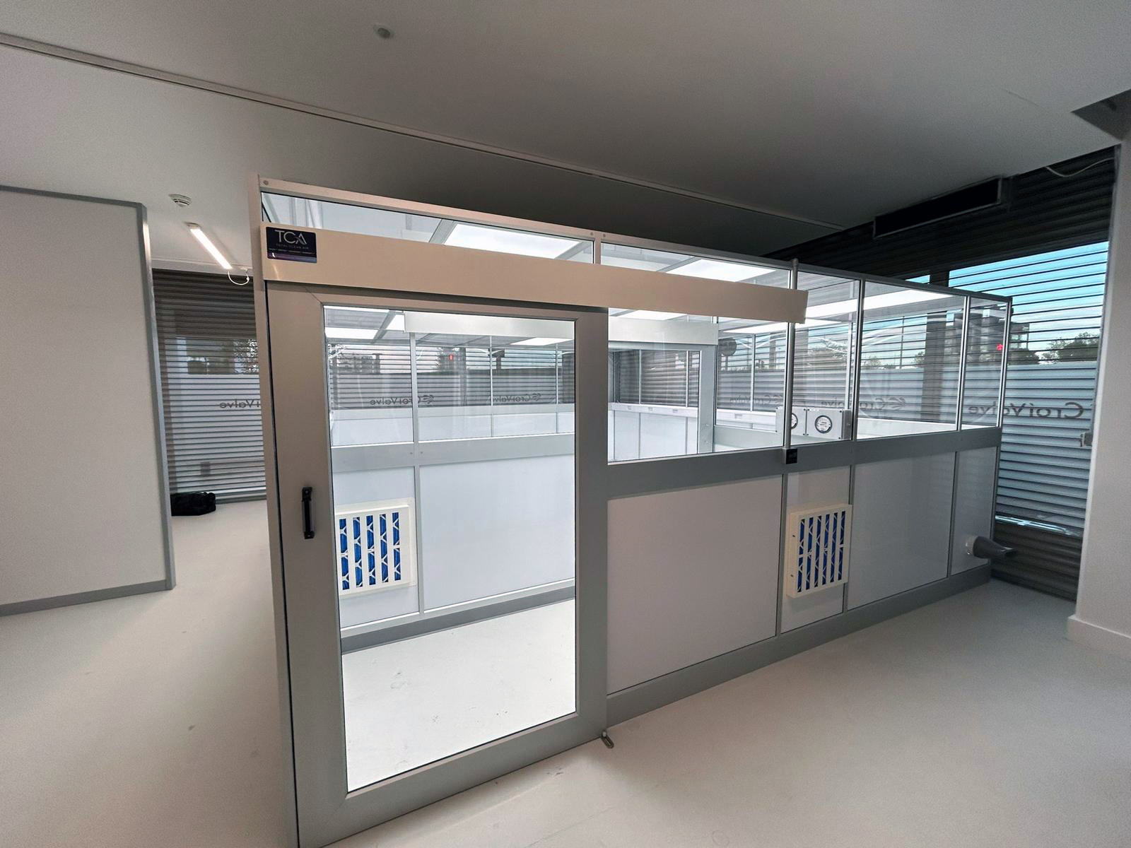 modular cleanroom external photo