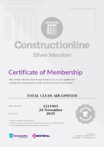 Construction Online Silver Certificate