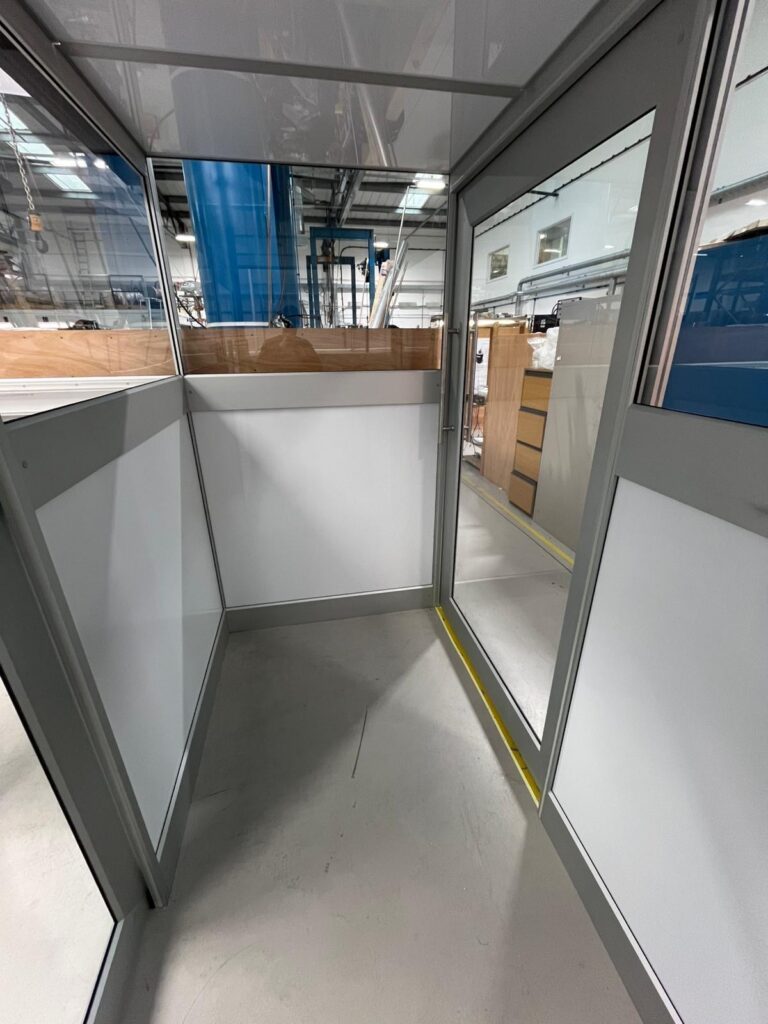 Interior of a TCA Cleanroom